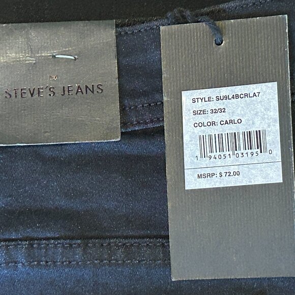 Steve’s Jeans Super Stretch Jeans – Size Men’s W32 L32 - New - Picture 7 of 12